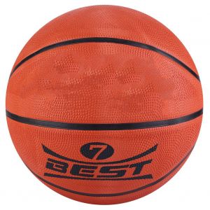 Ballon De Basket-Ball En Caoutchouc Pour L'entrainement En Interieur Et En Exterieur, Taille 7 - Neuf
