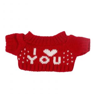 Peluche Ours En Peluche Accessoires Pour Poupee Ours En Tissu De Coton De 30 Cm Jouet En Peluche Poupee De Jeu Pull Ours En Peluche Habiller - Neuf