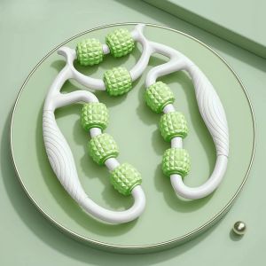 Appareil De Massage Cellulite - Appareil De Drainage Lymphatique - 9 Roues - Rouleau De Massage Anti-Cellulite Manuel Pour Les Jambes Et Le Corps - Rouleau De Massage Pour Favoriser La Circulation - Neuf