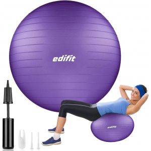Ballon Grossesse,55,65 Et 75,Swiss Ball,Gym,Pilates,Gonfleur Inclus,Fitness Materiel,Gymnastique,Yoga Accessoires.[K899] - Neuf