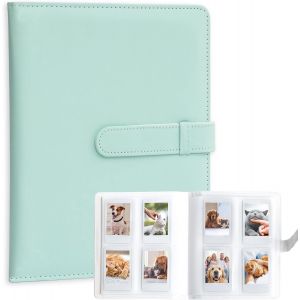 Album Photo 128 Pochettes Pour Instax Mini Liplay 11 12 9 8+ 8 7s Appareil Photo Instantan&eacute;, Snaptouch Pic-300 Z2300 Imprimante Mint Zip (Rose) - Neuf