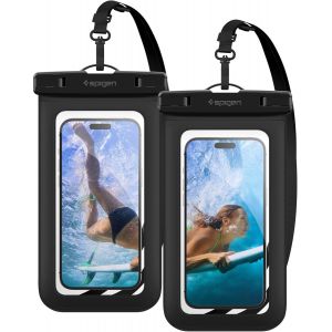 Aqua Shield Lot De 2 Pochette Etanche Smartphone Universelle Certifi&eacute;e Ipx8 Pour Iphone Samsung Galaxy Huawei Xiaomi Google Et Jusqu'&agrave; 8,2""-Noir - Neuf