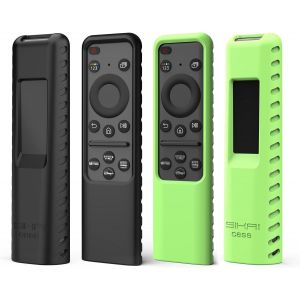 2 pièces Coque en silicone pour Samsung Télécommande SolarCell TM2360E BN59-01432J BN59-01432A BN59-01439A Coque Télécommande pour Samsung Neo QLED OLED TV 2023 TM2361E Télécommande Noir + Vert) - Neuf