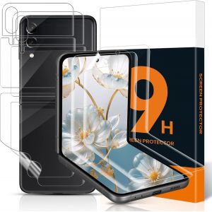 Kal-2 Pièces Doux Tpu Verre Trempé Pour Samsung Galaxy Z Flip 3 5g, Anti-Bulle Hd Galaxy Z Flip 3 Doux Protection Écran, Sensible Au Toucher Film Souple Vitre Protection Pour Z Flip 3 5g - Neuf