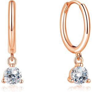 Kal-Boucles D'oreilles Pendantes En Argent Sterling 925 Avec Pendentif, Hypoallerg&eacute;niques Et L&eacute;g&egrave;res, En Argent 925, Bijoux Pour Mariage, Anniversaire - Neuf