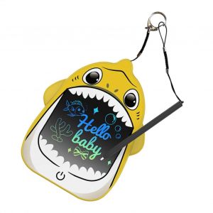 Doodle Pad Lcd Planche À Dessin Pour Les Enfants De 3-5 Ans, Le Jaune D'enseignement De L'écriture De La Tablette Et De Voyage Doodle Conseil - Neuf