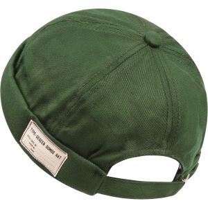 Kalanka-Casquette Docker Coton Bonnet Docker Unique Street Décontracté Brimless Chapeau Beanie Baseball Cap Fisherman Beanie Watch Hat - Neuf