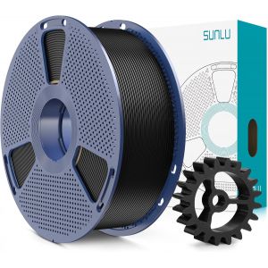 MEVRONISSHOP-PLA+2.0 Filament 1,75 mm, Mise &agrave; niveau du filament PLA+ 1,75 mm, r&eacute;sistance am&eacute;lior&eacute;e, pr&eacute;cision dimensionnelle +/- 0,02mm, bobine de 1kg (2,2 LBS), Noir - Neuf