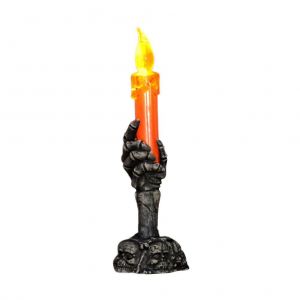 Hjlian Lampe Led Squelette Pour Halloween, Support Lumineux En Forme De Flamme, Luminaire Decoratif Pour La Maison, Les Fetes Et Les Bars - Neuf