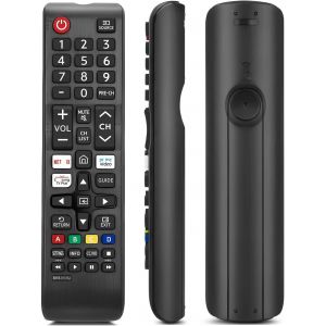 KALANKA-BN59-01315J T&eacute;l&eacute;commande de rechange pour Samsung Smart TV UN50TU7000F UN55TU7000F UN58TU7000F UN58TU700DF UN65TU7000F UN43TU7000F UN65TU700DF avec cl&eacute;s Netflix PrimeVideo - Neuf