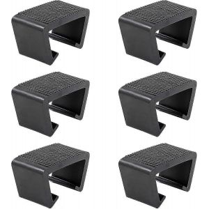 6 Pcs Pinces De Meubles D'extérieur,Canapé De Patio Clips En Rotin Module Sectionnel Canapé Osier Meubles Clips Pinces De Connecteur Pinces De Fixations Clips Pour L'extérieur,Pat - Neuf