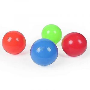 10pcs plafond boules Glow Stress Balls Boules collantes Stick Couleur aléatoire - Neuf