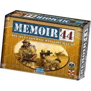 Asmodee - Memoire 44 : Extension Mediterranean Theatre - Jeu De Soci&eacute;t&eacute; Strat&eacute;gique D&egrave;s 8 Ans Sur La Seconde Guerre Mondiale- 2 &Agrave; 8 Joueurs - Parties De 45 &Agrave; 60 Min- Version Fran&ccedil;aise[Z2331] - Neuf