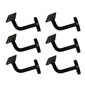 6 pcs support de rampe d'escalier en acier inoxydable,support de rampe d'escalier robuste,supports de rampe pour f -ys - Neuf