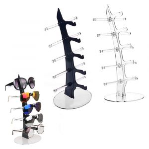 Pr&eacute;sentoir/Organisateur Pour 5 Paires De Lunettes De Vue Et De Soleil (Lot De 2). - Neuf