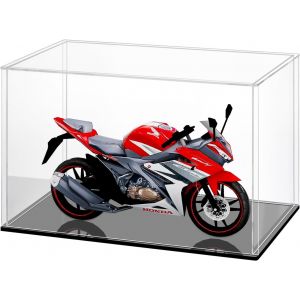 Vitrine Acryliquevitrine Exposition Transparentvitrine Figurinevitrine Pour Collectionvitrine Voiture Miniature Pour Figurinesjouetsobjets De Collectionnoir (10x10x10 Cm) - Neuf