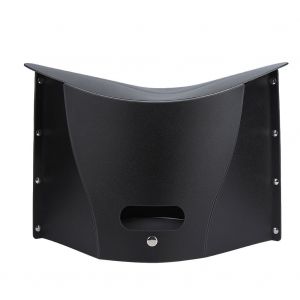 Hjlian Chaise De Rangement Pliable En Plastique, Tabouret Pliant (Noir) - Neuf