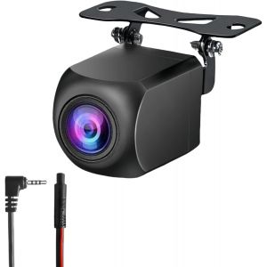 4 Pin Car Reversing Camera for Portable Car Radio Carplay 2.5mm AHD 1080P Waterproof Rear View Camera 4 Pin Night Reversing Camera Support Mirror Image - Neuf
