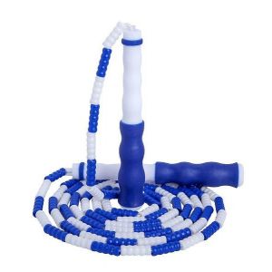 Corde &Agrave; Sauter R&eacute;glable &Agrave; Perles Souples Pour Tous Les &Acirc;ges - Conception Durable, Sans Enchev&ecirc;trement Et Ergonomique Pour Le Fitness Et Le Plaisir ! - Neuf