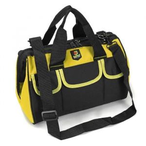 T4W Durable Sac à Outils à Fond Rigide et à Ouverture Large Jaune 14 Pouces - Neuf