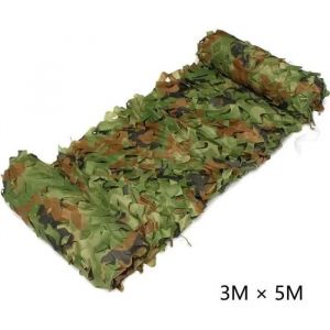 Filet De Camouflage Double Face Filet De Camouflage De Chasse Filet De Camping Filet De Camouflage - 3m X 5m - Neuf