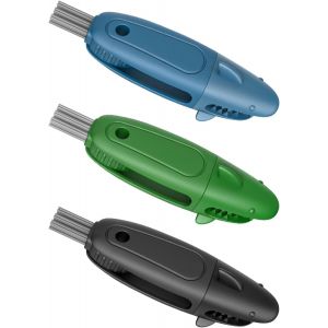 JGD-Sharkbrush - Brosse de nettoyage pour couvercle de tasse, 3 en 1 multifonction - Outils de nettoyage pour bouteille d'eau - Brosse de nettoyage pour gobelets, gadgets de nettoyage, accessoires de - Neuf