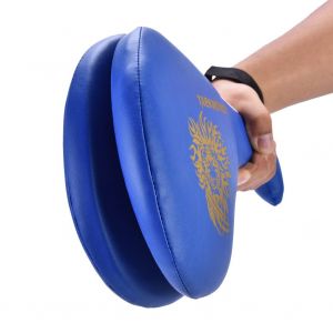 Coussin De Frappe Epais En Cuir Pu Pour Taekwondo, Protection Pour Cible De Boxe (Bleu) - Neuf