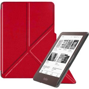 Antichoc Housse pour KOBO Clara Colour Coque - Étui KOBO Clara BW 6"" Liseuse eBook Housse avec Support Pliant Housse Protection Coque (Rouge) - Neuf