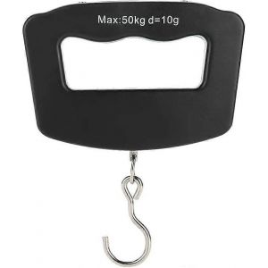 Balance &agrave; bagages num&eacute;rique 50kg/10g Balance &agrave; bagages de voyage Balance &agrave; bagages portable pesant la valise pesant apr&egrave;s le voyage Shopping Maison - Neuf