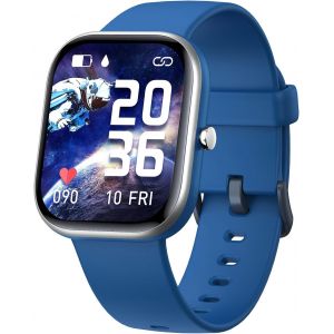 Montre Intelligente pour Enfants,Montre de Suivi d'activit&eacute; de Fitness pour Enfants &eacute;tanche IP68,Moniteur de fr&eacute;quence Cardiaque8 Modes de SportMoniteur de Sommeil,Cadeau pour gar&ccedil;ons Filles(Bleu ) - Neuf