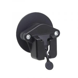 Support pour micro &agrave; main avec ventouse en plastique et adh&eacute;sif 3M double face, id&eacute;al pour voitures et surfaces lisses, dimensions 85x66x40mm, compatible avec mod&egrave;les Yaesu - Neuf