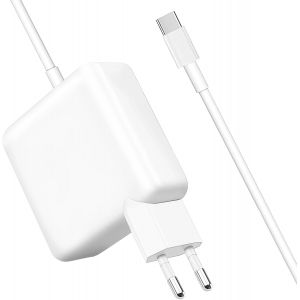 BFS-Applicable à Chargeur Mac-Book Air USB C 67W, Chargeur Rapide pour Ordinateur Portable pour Mac Book Pro/air 13-15 Pouces 2018-2024 Compatible avec iPad Pro, Huawei, Lenovo, HP, Samsung, Dell - Neuf