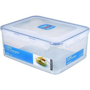 Jexnovashop-Lock & Lock Stackable Airtight Container Rectangular 5.5l - Neuf