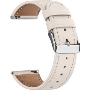 Kal-Bracelet De Montre En Cuir De 20 Mm Pour Homme Et Femme - En Cuir Souple Et Respirant - Avec Fermeture Rapide - Convient Pour Bracelet De Rechange De 20 Mm - Neuf