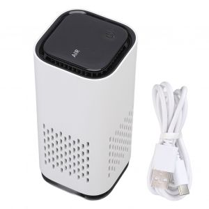 Hjlian Mini Purificateur D'air 800 W Anion Alimente Par Usb, Forte Adsorption, Purification Rapide, Gain De Place, Portable - Neuf