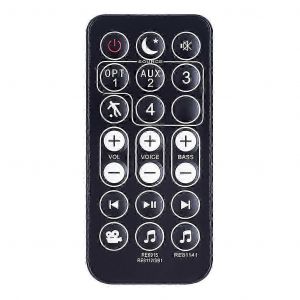 Télécommande de remplacement améliorée RE69151 télécommande avec bouton confortable Utilisation simple pour Polk Audios Magnifi - Neuf