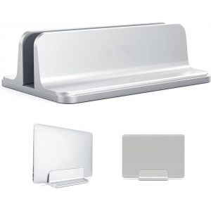 acdsgd-Support pour ordinateur portable, support de bureau vertical avec taille de station d'accueil r&eacute;glable,support pour ordinateurs portables compatible avec tous les ordinateurs portables (Argent) - Neuf