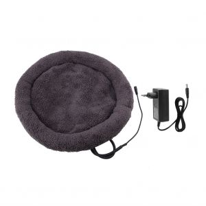 Hjlian Tapis Chauffant Electrique Pour Animaux De Compagnie, Chat, Petit Chien (110-240 V) (Prise Ue Noire) - Neuf