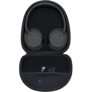 Dur &Eacute;tui Housse Cas Compatible avec Sony WH-CH720N WH-CH520 WH-XB910N WH-CH710N WH-CH510 WH-H900N WH-CH700N WH-H910N Casque Bluetooth sans Fil (Noir) - Neuf