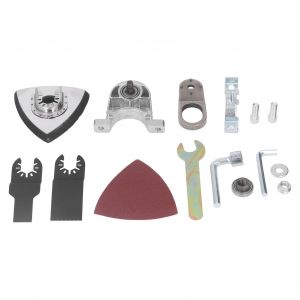 XYONG Adaptateur et convertisseur pour meuleuse d'angle, outil oscillant multifonction haute durete, kit d'accessoires - Neuf