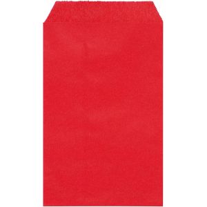 Rouge Fraise Plat Grand Papier Sulfurisé Sacs À Sandwich 6"" X 9"" (15 X 22,8cm) Paquet De 100-Popcorn Boulangerie Emballage De Bougies Bricolage - Neuf