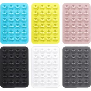 6 Pi&egrave;ces Support De Ventouse De T&eacute;l&eacute;phone Portable, Support De T&eacute;l&eacute;phone Portable en Silicone, Support De Ventouse De T&eacute;l&eacute;phone Portable De Conduite, Accessoires De T&eacute;l&eacute;phone Portable - Neuf