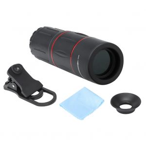 Telescope A Zoom Optique 18x, Teleobjectif Haute Definition Pour Telephone Portable Avec Clip - Neuf