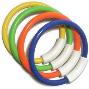 Jouets de piscine de plongée Anneaux de plongée Jouets de piscine sous-marine Jeu de plongée Outil d'entraînement pour enfants garçons - Neuf