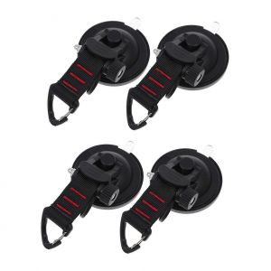 Lot De 4 Crochets A Ventouses Ultra-Resistants Pour Tentes, Voitures Et Camping - Neuf