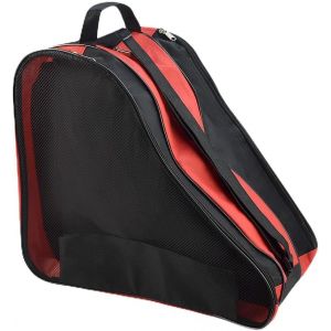 Sac de Patinage &agrave; roulettes, Sac Roller 39 * 28 * 40cm Sac pour Patins &agrave; Glace, avec Bandouli&egrave;re R&eacute;glable, Sac de Transport pour Patins &agrave; roulettes Skate Bag pour Femmes Hommes (Rouge) - Neuf