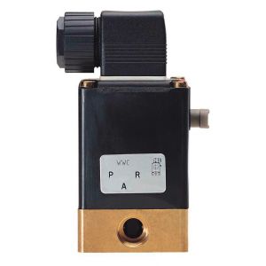 &Eacute;lectrovanne 3/2 Voies G1/4'' NC Laiton NBR 0-10bar/145psi 24VDC 0330 41107 - Neuf