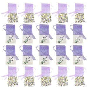 100Pcs des Sacs de Lavande &agrave; des fins de Stockage Cordon de serrage de Couleur Multi Sachets - Neuf