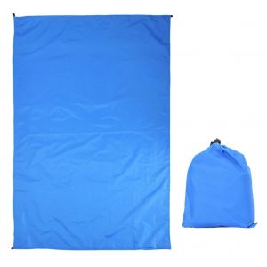 Mini Tapis De Sol Ultraleger Multifonction Pour L'exterieur, Avec Sac De Transport, Pour Camping Et Pique-Nique, Bleu Royal 100 X 145 Cm - Neuf