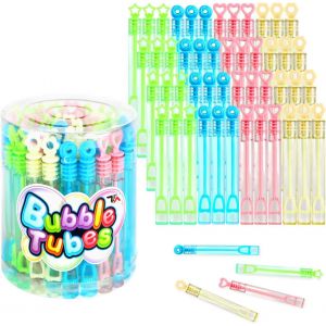 lbgwp60-Lot De 48 Mini Bulles De Savon Pour Enfants - Pas Facile À Casser - En Forme D'Étoile - Meilleur Stylo Pour Les Anniversaires D'Enfants, Les Fêtes Et Les Mariages - Neuf